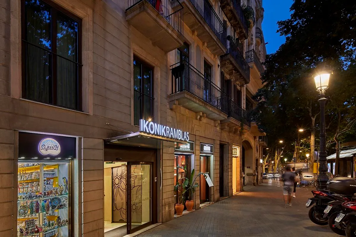 Ikonik Ramblas Barcelona Hotell
